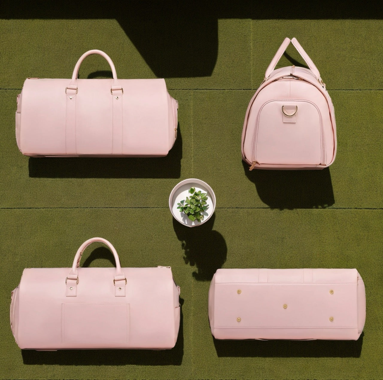 PU Leather Duffle Bag