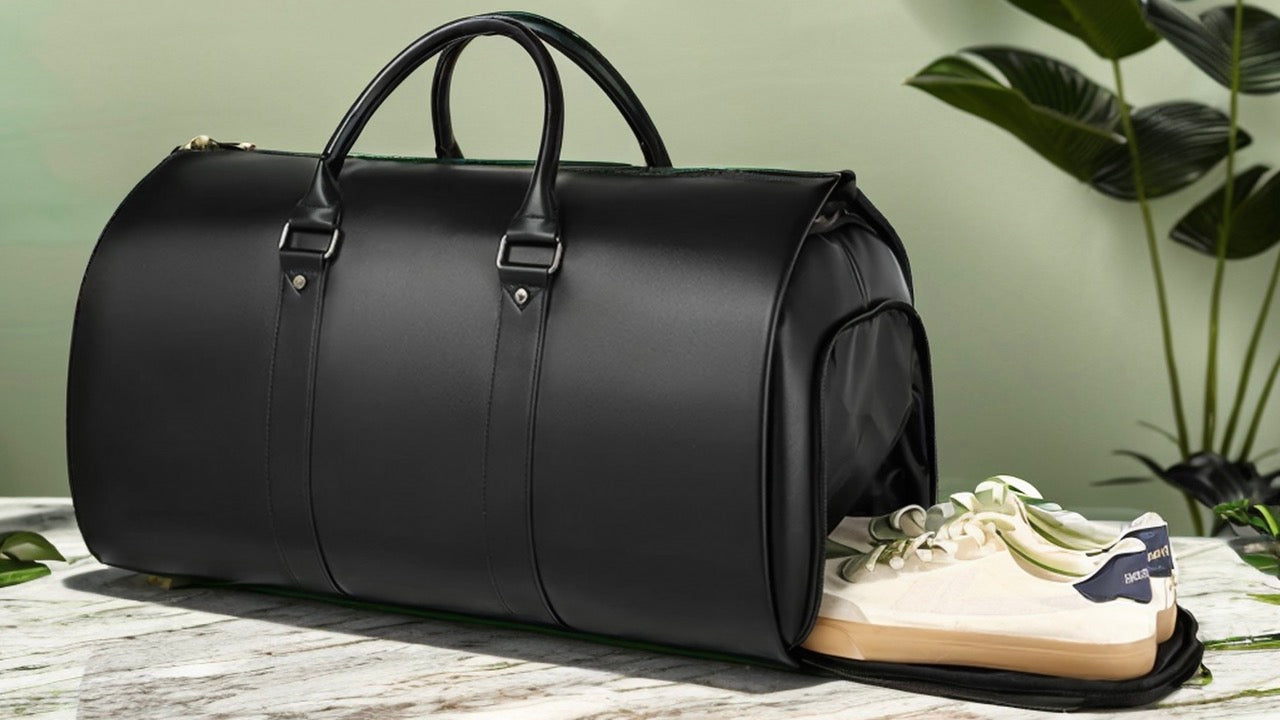 PU Leather Duffle Bag