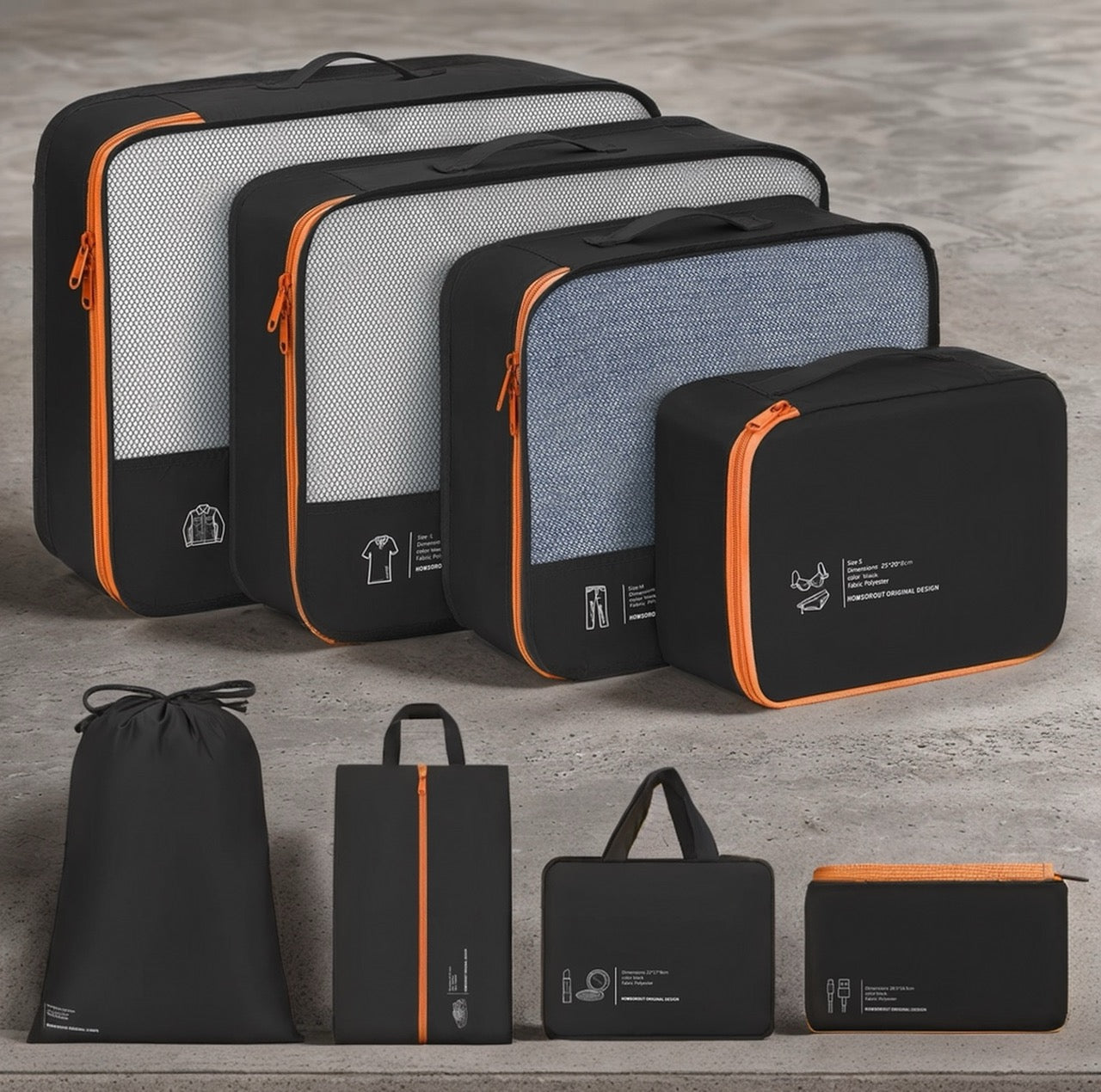 Travel organizer Packing Cubes