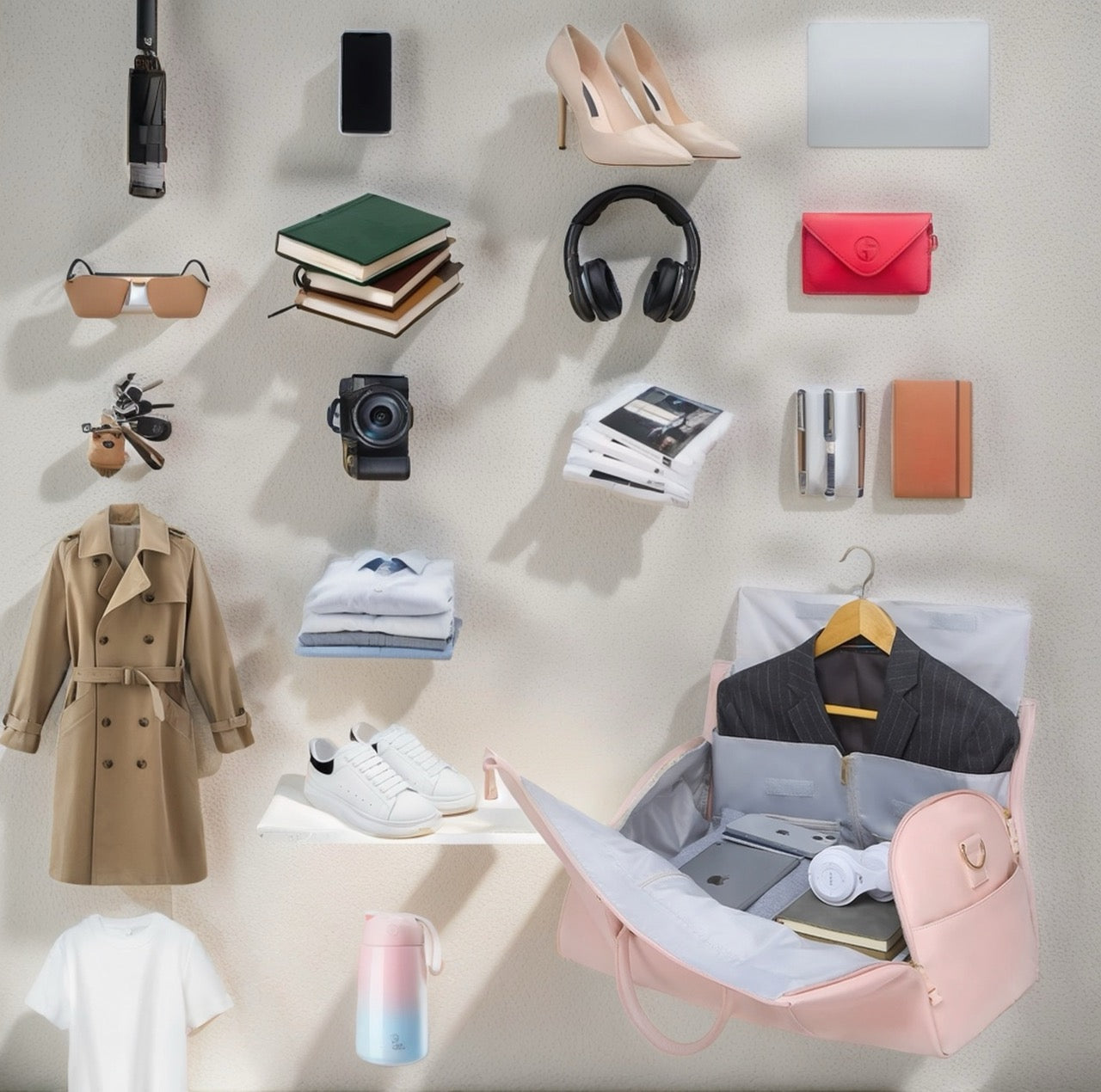 PU Leather Duffle Bag