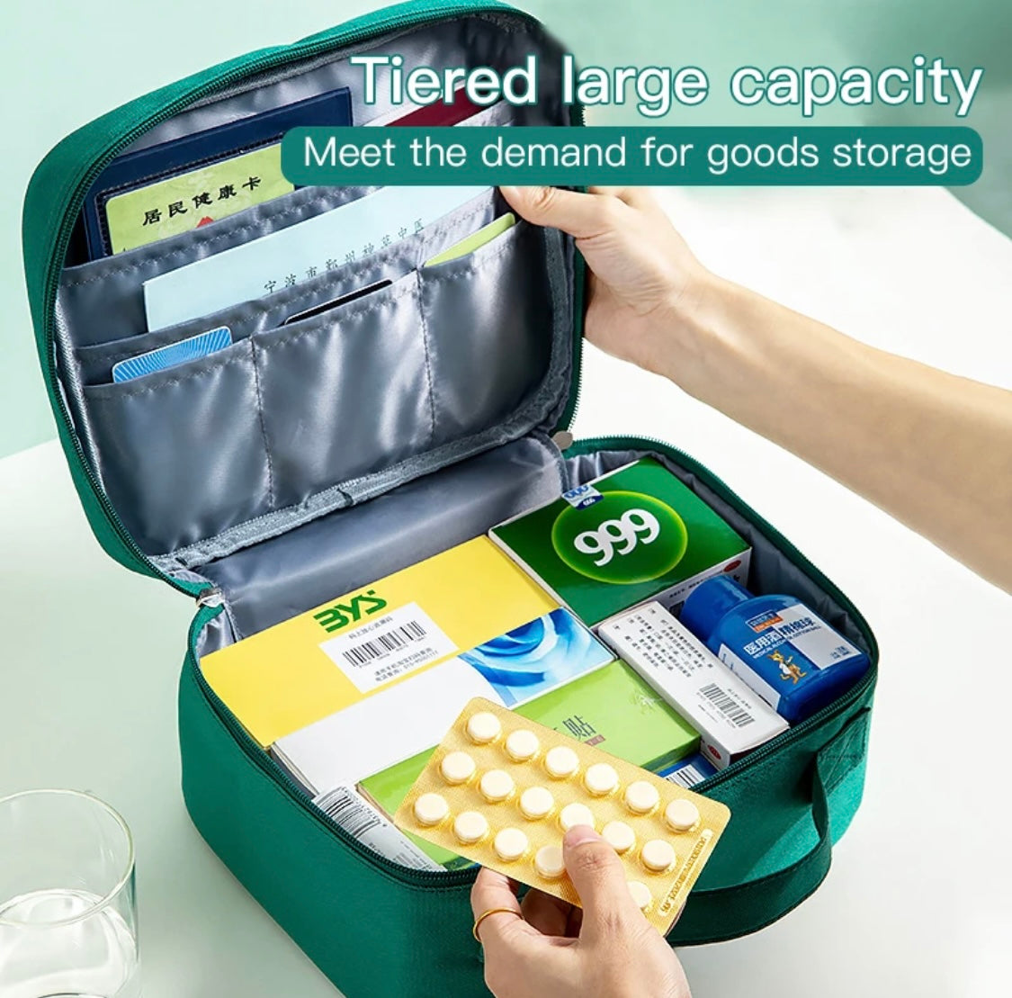 Travel Medicine Organizer