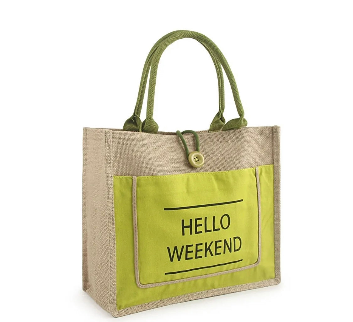 Weekender Travel Tote Bag